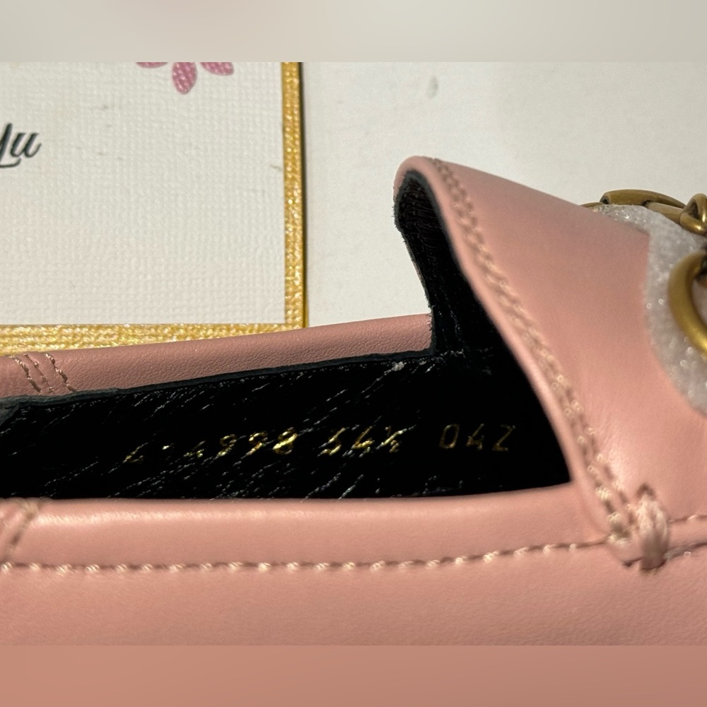 Gucci Brixton Pale Perfect Pink size 34.5 - Discontinued - Brand New - Picture 13 of 14
